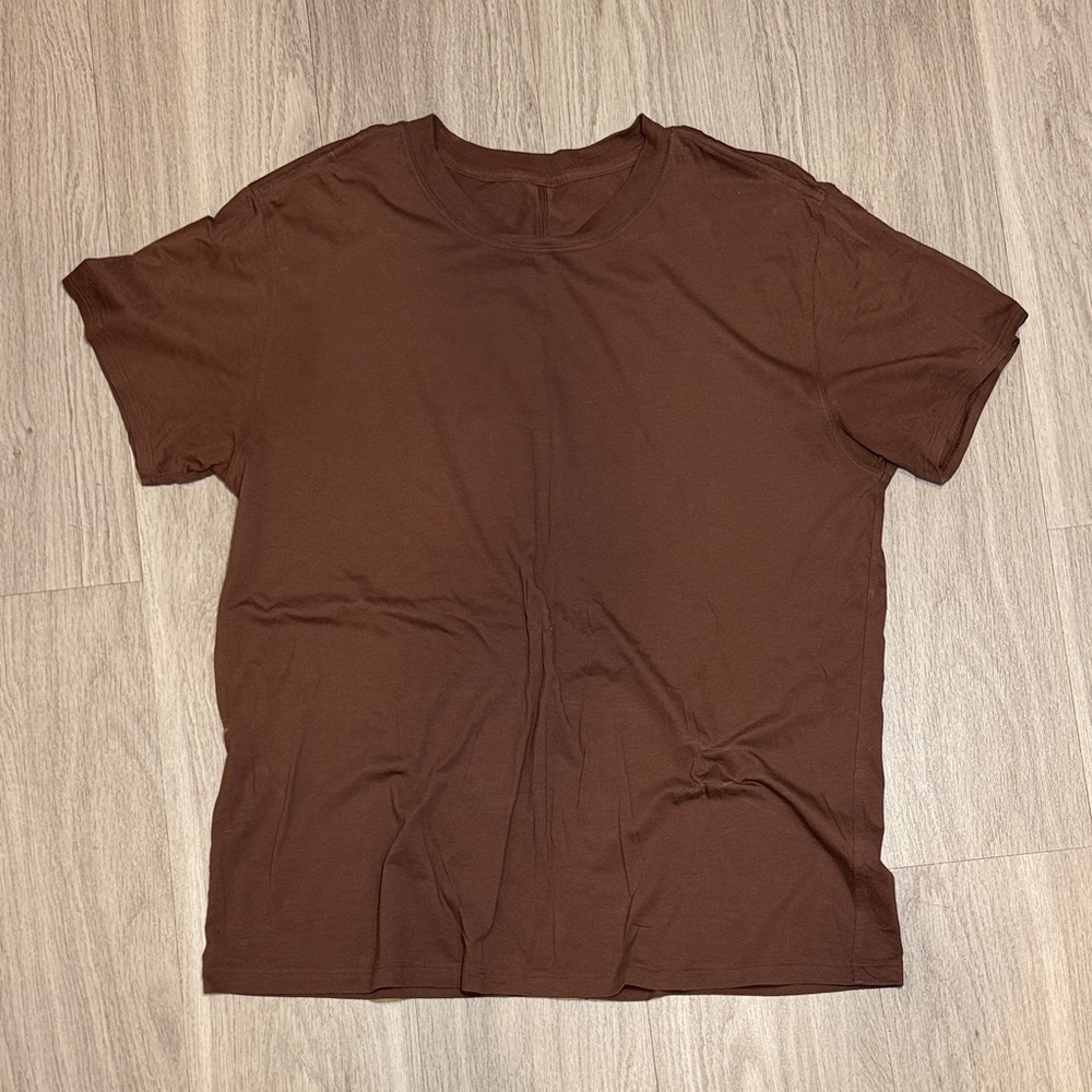 Lululemon All Yours Cotton T Shirt Java
